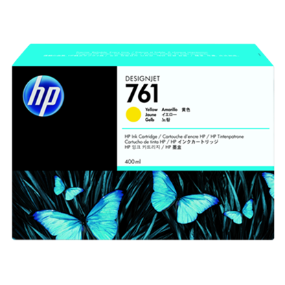 Picture of HP 761 Yellow 400 ml Ink Cartridge