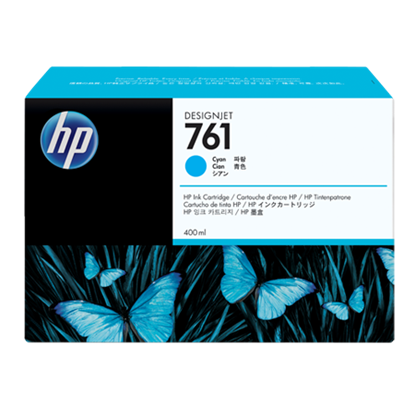 Picture of HP 761 Cyan 400 ml Ink Cartridge
