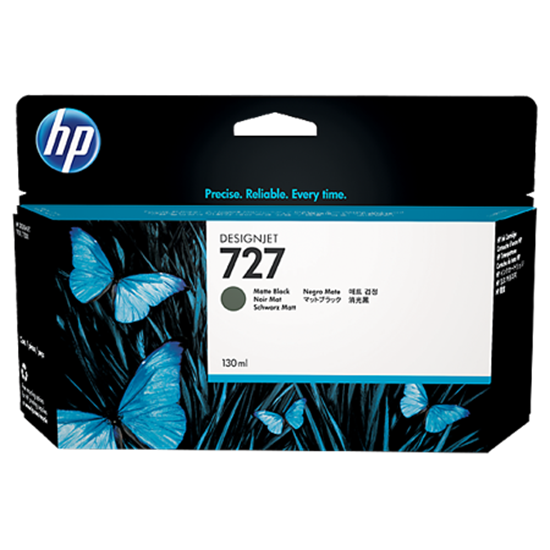 Picture of HP 727 Matte Black 130 ml Ink Cartridge