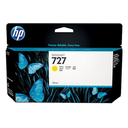 Picture of HP 727 Yellow 130 ml Ink Cartridge