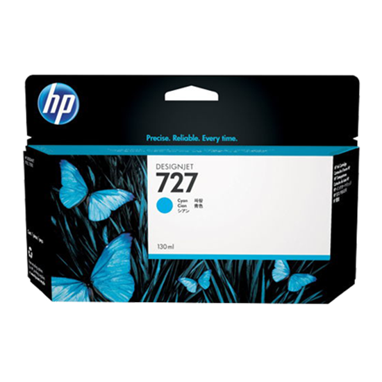 Picture of HP 727 Cyan 130 ml Ink Cartridge