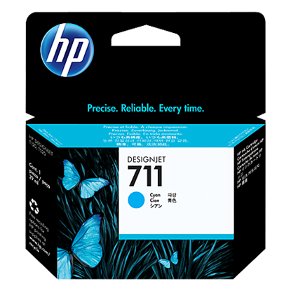 Picture of HP 711 Cyan 29 ml Ink Cartridge