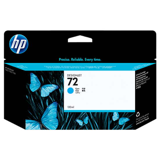 Picture of HP 72 130 ml Cyan Ink Cartridge