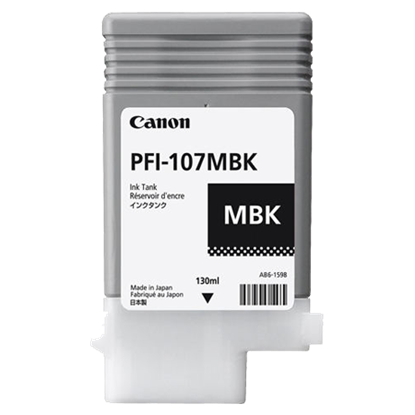 Picture of Canon PFI-107MBK Matte Black Ink Tank