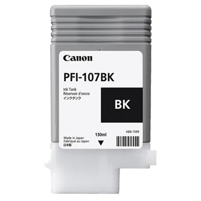 Picture of Canon PFI-107BK Black Ink Tank