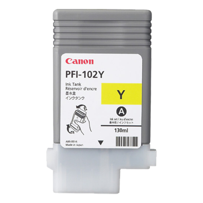 Picture of Canon PFI-102Y Yellow Ink Tank