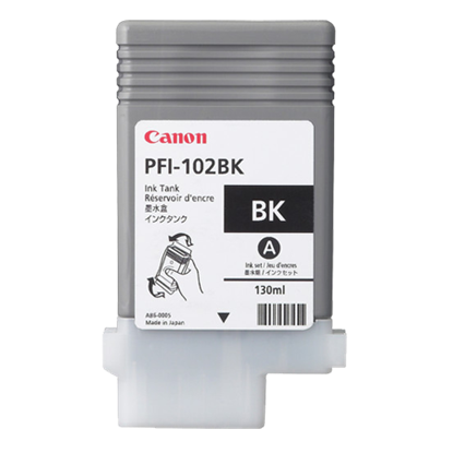 Picture of Canon PFI-102BK Black Ink Tank