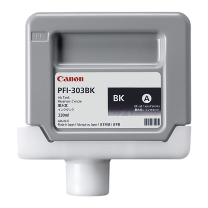 Picture of Canon PFI-303BK Black Ink Tank (330 ml)