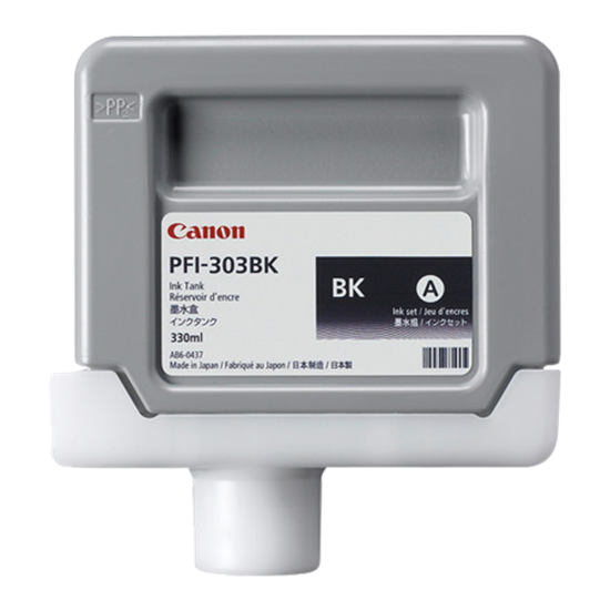 Picture of Canon PFI-303BK Black Ink Tank (330 ml)