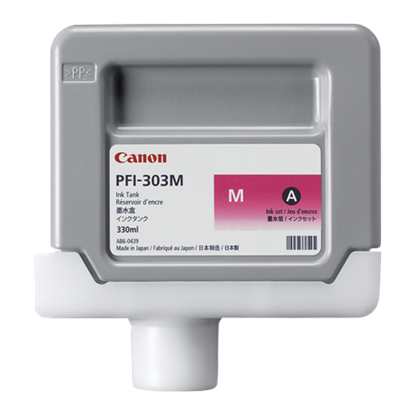 Picture of Canon PFI-303M Magenta Ink Tank (330 ml)