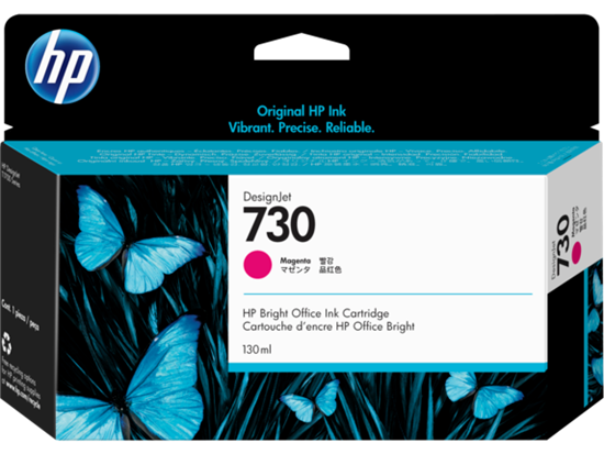 Picture of HP 730 130-ml Magenta DesignJet Ink Cartridge
