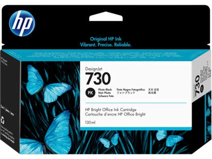 Picture of HP 730 130-ml Photo Black DesignJet Ink Cartridge