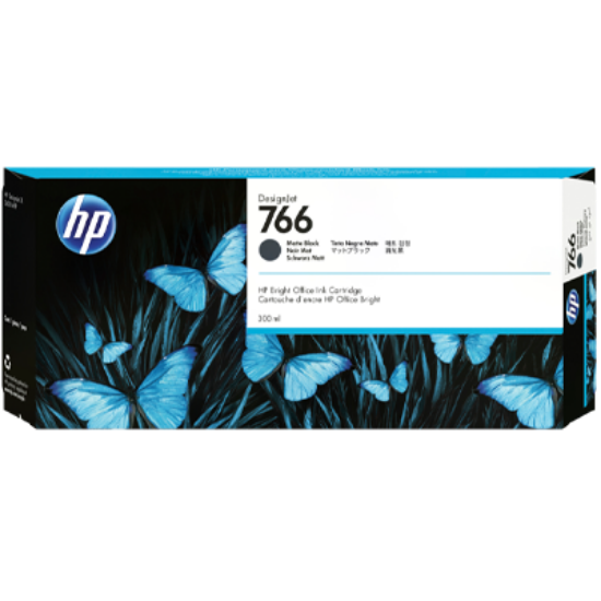 Picture of HP 766 300-ml Matte Black DesignJet Ink Cartridge