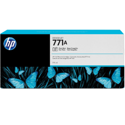 Picture of HP 771A Photo Black Standard Yield Ink Cartridge (B6Y21A)