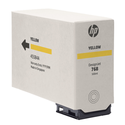 Picture of HP 768 DesignJet Yellow Ink Cartridge 500ml