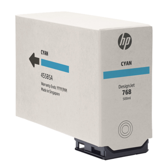 Picture of HP 768 DesignJet Cyan Ink Cartridge 500ml