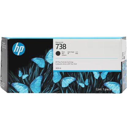 Picture of HP 738M 300-ml Black DesignJet Ink Cartridge