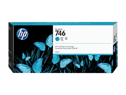 Picture of HP 746 Cyan Standard Yield Ink Cartridge 